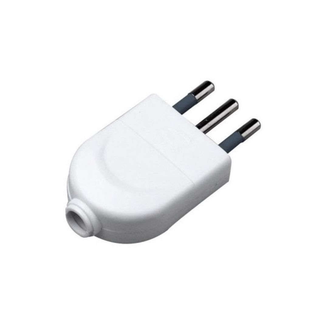 Anteprima Spina singola 10A 2P+T uscita dritta V-TAC