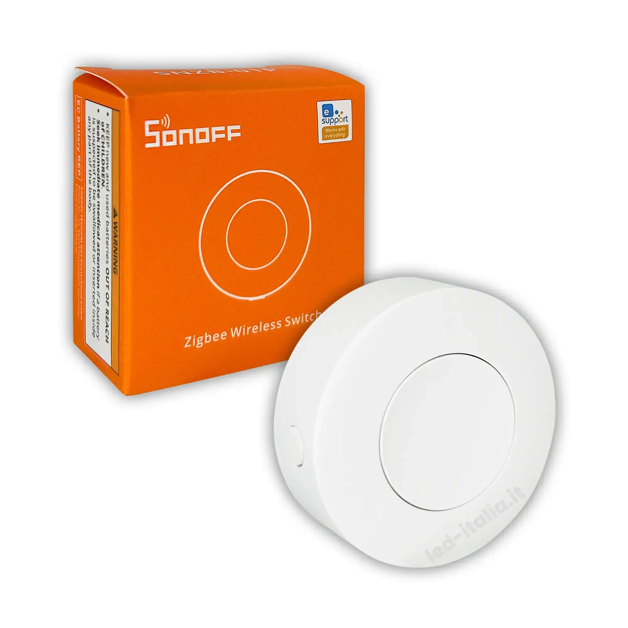 Anteprima Interruttore Smart Wireless ZigBee 1 Tasto Sonoff